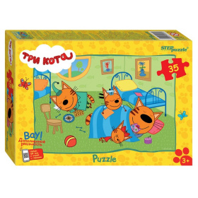 Мозаика "puzzle" 35 "Три кота (new 2)" (АО "СТС")