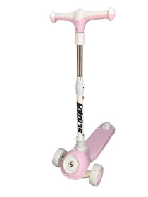 Самокат трехколесный Slider, колеса светящиеся, руль складной