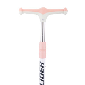 Самокат трехколесный Slider, колеса светящиеся, руль складной