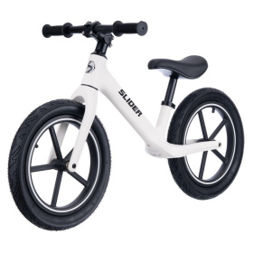 Беговел Slider, надувные колеса 14 дюймов, цвет: белый