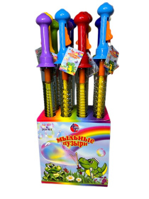 Мыльные пузыри "Меч раздвижной" (12 шт в наборе) 200 мл