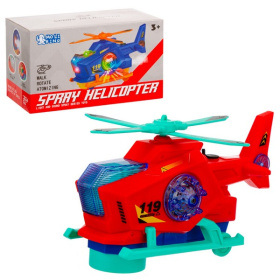 Вертолет на батарейках, с паром