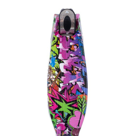 Самокат четырехколесный Slider, колеса светящиеся (диаметр 118/76 мм)