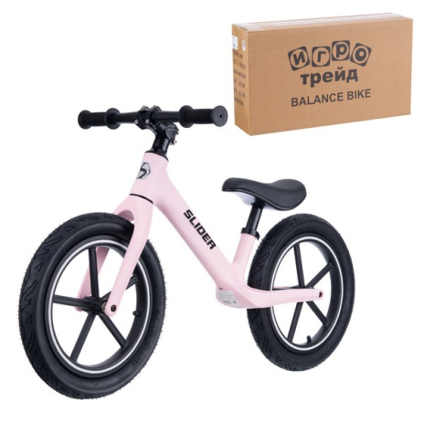 Беговел Slider, надувные колеса 14 дюймов, цвет: розовый Беговел Slider, надувные колеса 14 дюймов, цвет: розовый