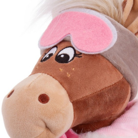 Игрушка мягконабивная ТМ "Relana" Лошадка со сноубордом Паулина, 25 см