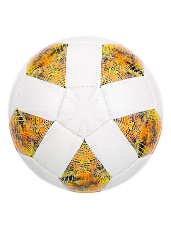 Мяч футбольный EVA, двухслойный, вес 310 гр, 4 цв. в ассорт. (синий, желтый, красный, зеленый), диам