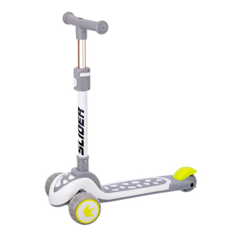 Самокат трехколесный Slider, колеса светящиеся, руль складной