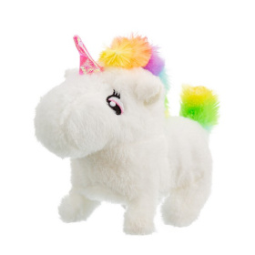 Игрушка мягкая "Единорожка" Girl's club, ходит, звуковые эффекты