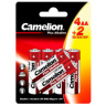 Батарейка (4+2 шт на блист.),1.5В "Camelion Plus Alkaline LR6 4+2" (4+2LR6-BP, на картоне 3*11,4*8,4 см