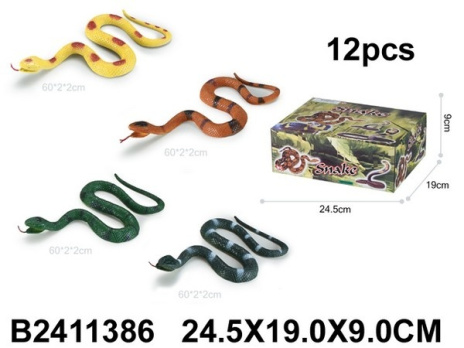 Змея (12 шт. в наборе) Змея (12 шт. в наборе)