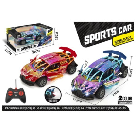 Машинка на пульте радиоуправления, с паром Машинка на пульте радиоуправления, с паром