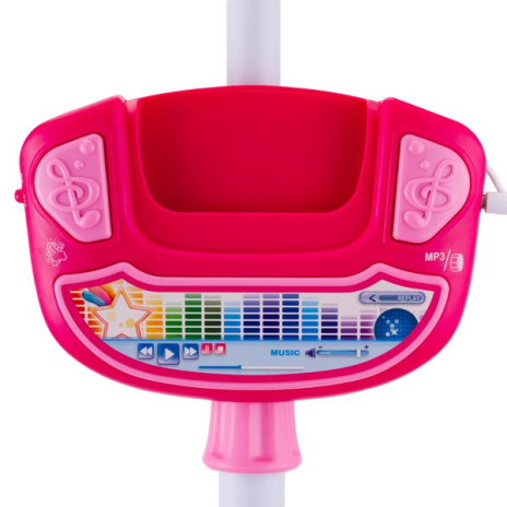 Микрофон "Girl's Club", размер 25*95 см, световые и звуковые эффекты, подключается к телефону Микрофон "Girl's Club", размер 25*95 см, световые и звуковые эффекты, подключается к телефону