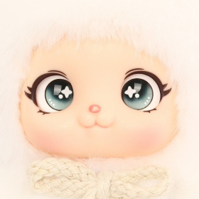 Сказочный персонаж белая овечка Лия, 15 см