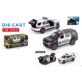 Машинка "Полиция" металлическая, в асортименте