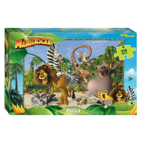 Мозаика "puzzle" maxi 24 "Мадагаскар - 3"