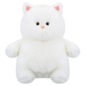 Мягкая Игрушка RELANA, Котик белый, 35 см