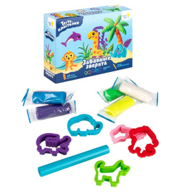 Набор для детской лепки "Забавные зверята"