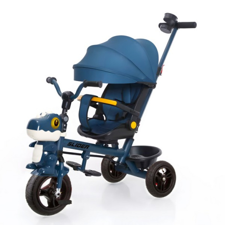 Велосипед трехколесный Slider с ручкой управления, надувные колеса 10 и 8 дюймов