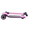 Самокат трехколесный Slider, светящиеся полиуретановые колёса и платформа, руль складной