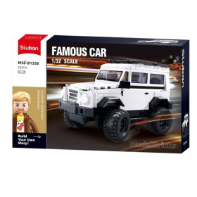 Конструктор "Джип" 332 детали, 1 фигурка Конструктор "Джип" 332 детали, 1 фигурка