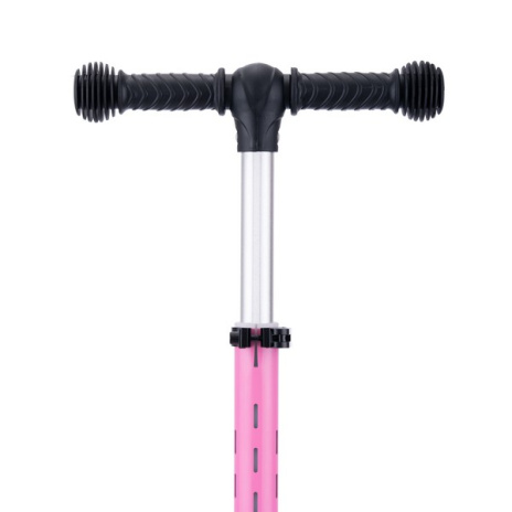 Самокат трехколесный Slider, светящиеся полиуретановые колёса и платформа, руль складной