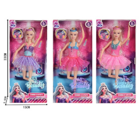 Кукла с аксессуарами, ножки на шарнирах, 3 вида в ассортименте Кукла с аксессуарами, ножки на шарнирах, 3 вида в ассортименте