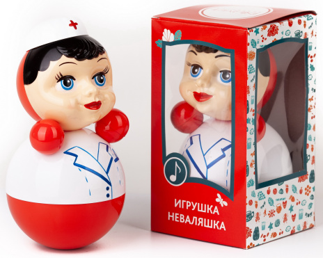 Неваляшка "Медбрат", 22 см
