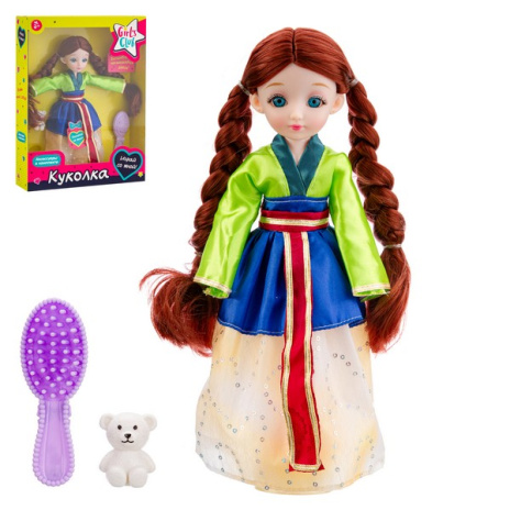 Кукла "Girls Club" 30 см с аксесуарами, ручки и ножки шарнирные