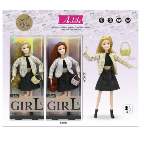 Кукла в наборе с аксессуарами, ручки и ножки шарнирные, 2 вида в ассортименте