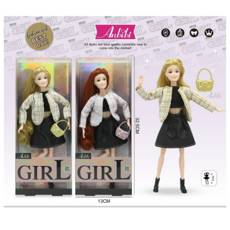 Кукла в наборе с аксессуарами, ручки и ножки шарнирные, 2 вида в ассортименте Кукла в наборе с аксессуарами, ручки и ножки шарнирные, 2 вида в ассортименте