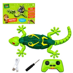 Игрушка Zooland "Ящерица" на пульте р/у, 2.4GHz, световые эффекты, вращение,ползает по полу и стенам Игрушка Zooland "Ящерица" на пульте р/у, 2.4GHz, световые эффекты, вращение,ползает по полу и стенам