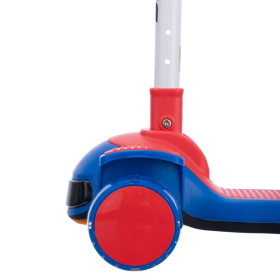 Самокат трехколесный Slider, колеса светящиеся, руль складной