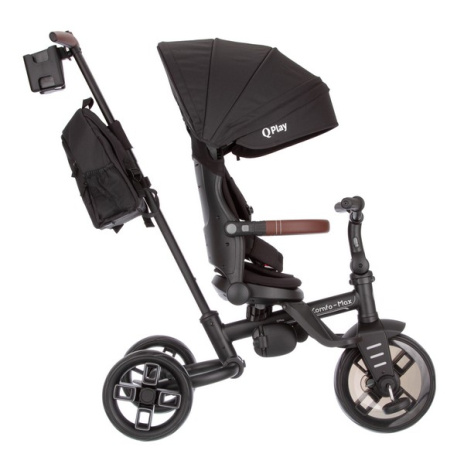 Велосипед 3-х колесный с ручкой управления Qplay