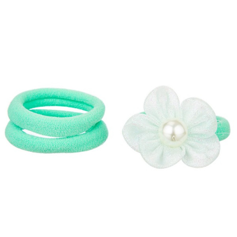 Резиночки для волос "Цветочек", 3 шт. на подвесе, (12 подвесов в наборе)