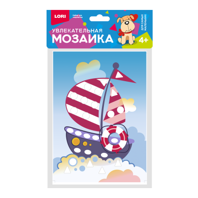 Увлекательная мозаика (набор малый) "Кораблик"