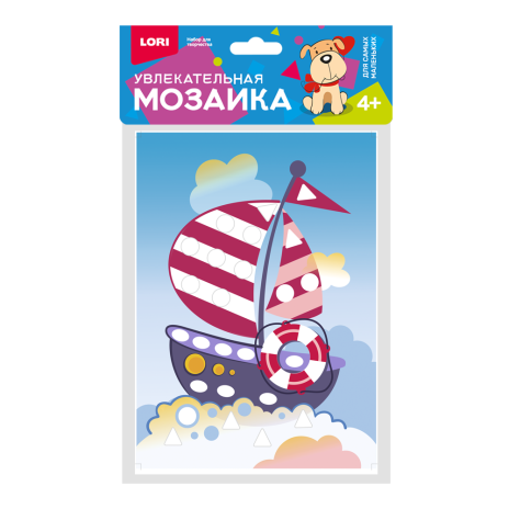 Увлекательная мозаика (набор малый) "Кораблик"