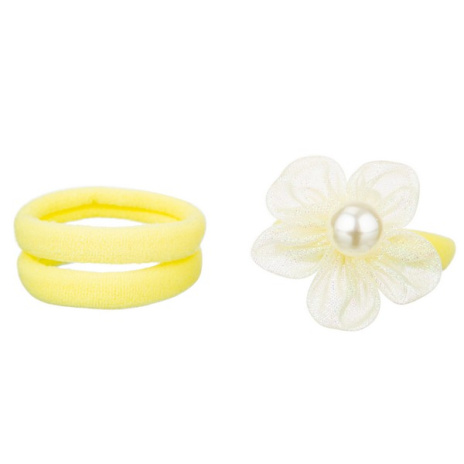 Резиночки для волос "Цветочек", 3 шт. на подвесе, (12 подвесов в наборе)