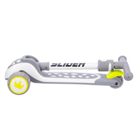 Самокат трехколесный Slider, колеса светящиеся, руль складной