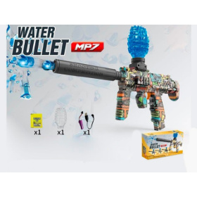 Автомат на аккумуляторе, стреляющий гидрогелевыми шариками