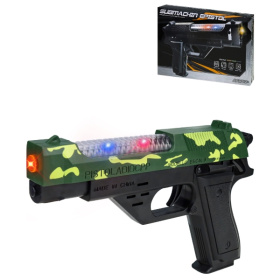 Пистолет (свет, звук), 22х3,2х14см, батарейки 3АА не в к-те