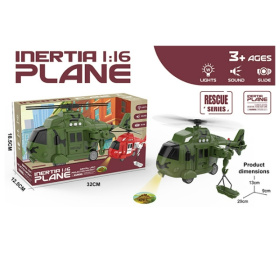 Набор "Спасатели" вертолет инерционный