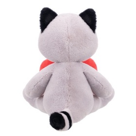 Игрушка мягконабивная Енот Тирле с сердечком, 20 см, в/п 20*10*8 см