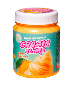 Cream-Slime с ароматом мандарина