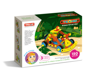 Конструктор "Техно" Джип 150 деталей