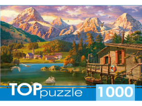 TOPpuzzle. ПАЗЛЫ 1000 элементов. ДОЛОМИТОВЫЕ АЛЬПЫ