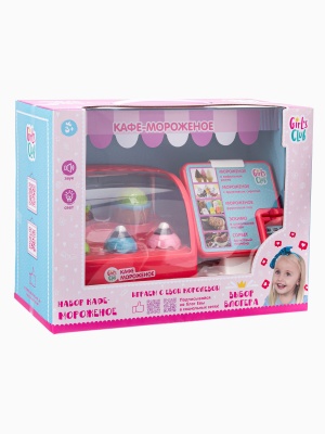 Игровой набор "Кафе-мороженое" "Girl's club"