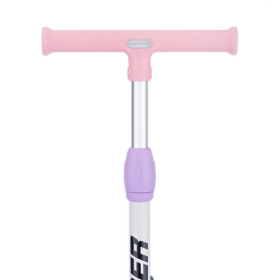 Самокат трехколесный Slider, колеса светящиеся, руль складной