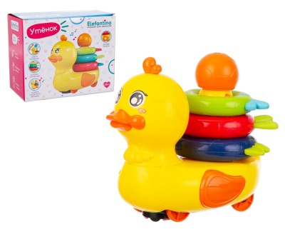 Игрушка развивающая "Уточка", световые и звуковые эффекты