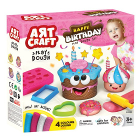 Набор для лепки "День рождения!" тесто 4х50г,