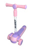 Самокат трехколесный Slider, колеса светящиеся, руль складной